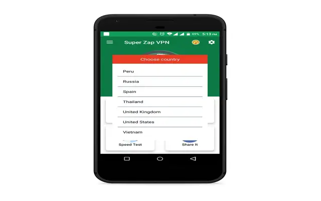Super Zap VPN - Free Turbo VPN android App screenshot 3
